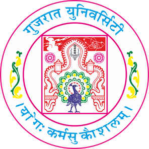 Gujarat University emblem